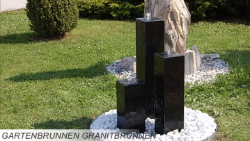 Gartenbrunnen Granit