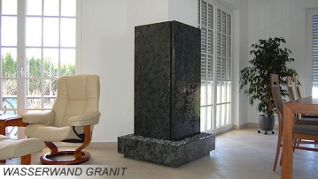 Wasserwand Granit