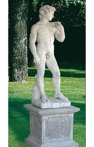 Gartenfigur Statue David di Michelangelo Grande