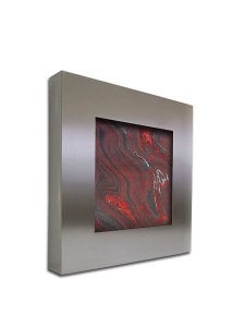 Wasserbild Granit Red Iron