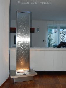 
	Edelstahl Wasserwand doppelse...