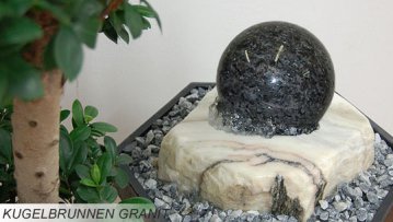 Granit Kugelbrunnen