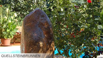 Quellsteinbrunnen Gartenbrunnen