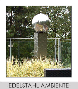 Edelstahl Gartendekoration