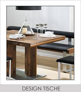 Design Tische aus Holz, Naturstein und Edelstahl