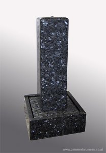 Granit Stele Labrador Blue Pearl