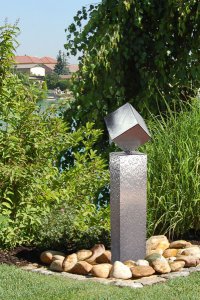 Edelstahl Gartenbrunnen Berlin 10