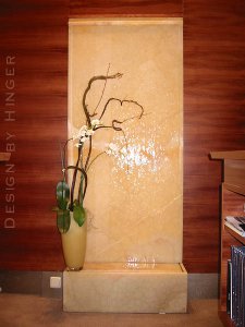 Wasserwand Onyx Marmor