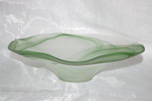 Glasschale Roxana grün