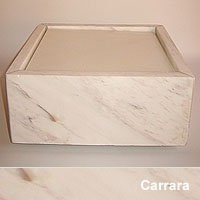 Marmorschale Carrara