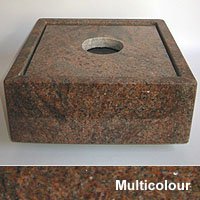 Granitschale Multicolor