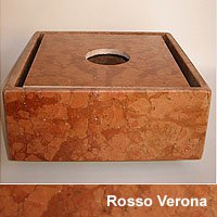 Marmorschale Rosso Verona