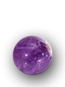 Amethyst Edelsteinkugel kalibriert