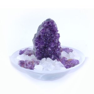 Edelsteinbrunnen Rose Amethyst