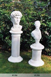 Gartenfigur Büste Busto Diana