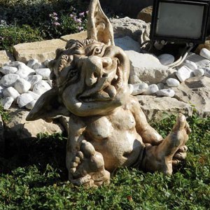 Gartenfigur Troll Smorfia