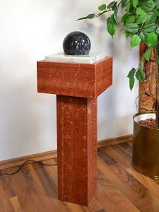 Kugelbrunnen Infinity Rosso