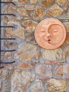 Maschera SOLE CON LUNA