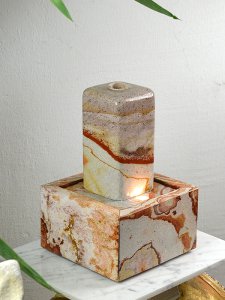 Sandstein Zimmerbrunnen Cacto