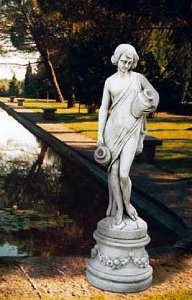 Gartenfigur Statue Acquaiola MEDIO