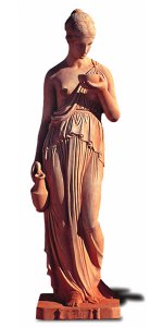 Gartenfigur Statue Venere Ebe