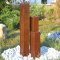 Cortenstahl Gartenbrunnen Chelsea 3er SET 100S10