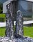 Quellsteinbrunnen 3er Set Black Angel Natur 120