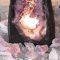 Edelsteinbrunnen Amethyst Geode
