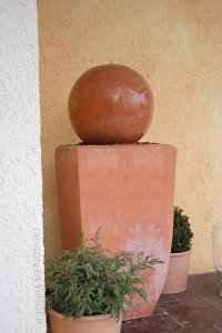 Terracotta aus Impruneta erzeugt...