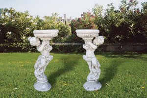 Carrara Standblumenschalen 2er S...