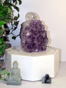 Exklusiver Amethyst Kugelbrunnen...