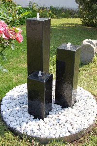 Komplettbrunnen aus Granit - SET...