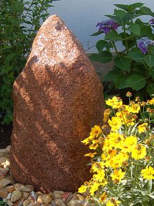 Granit Eisgletscher Quellstein s...