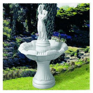 Wunderschöner Gartenbrunnen in v...