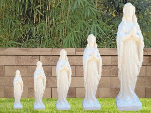 Sakrale Gartenfigur Madonna Lourdes 40