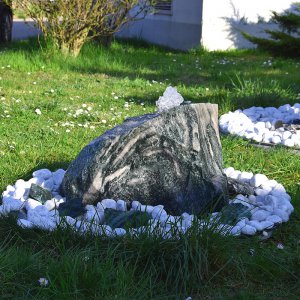 Gartenbrunnen Komplettset mit fl...