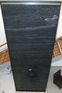 Naturstein Wasserwand - Höhe 470cm