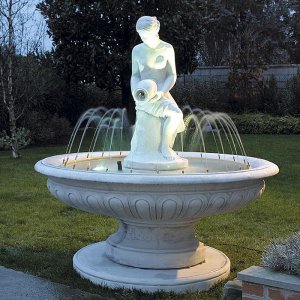 Stilbrunnen Höhe 160cm, Ø 150cm