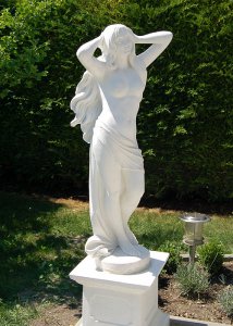 Carrara Marmor Statue Höhe: 120 cm