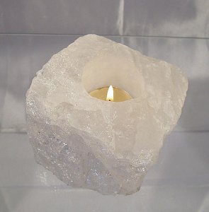 Teelicht Bergkristall