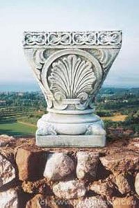 Carrara Vase Höhe 52 cm