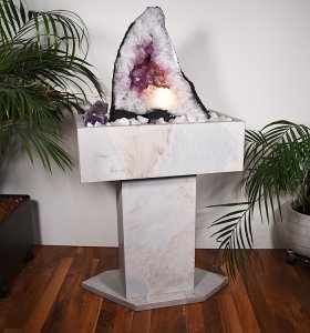 Designbrunnen Palissandro Amethyst